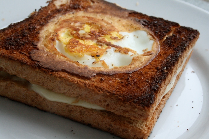 Bachelor Eggs in Toast